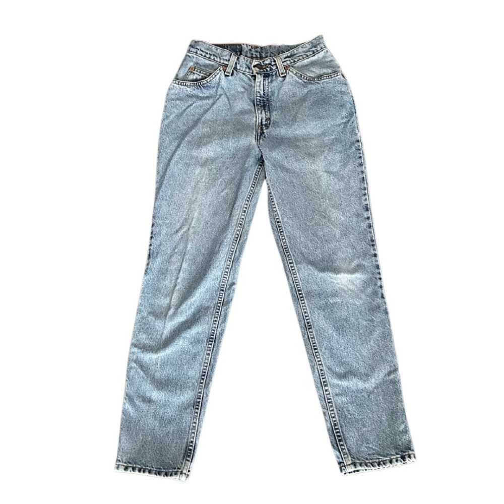 Vintage Levi’s Orange Tab 912 Slim Fit Tapered Jeans | Light Blue | W26 x L27